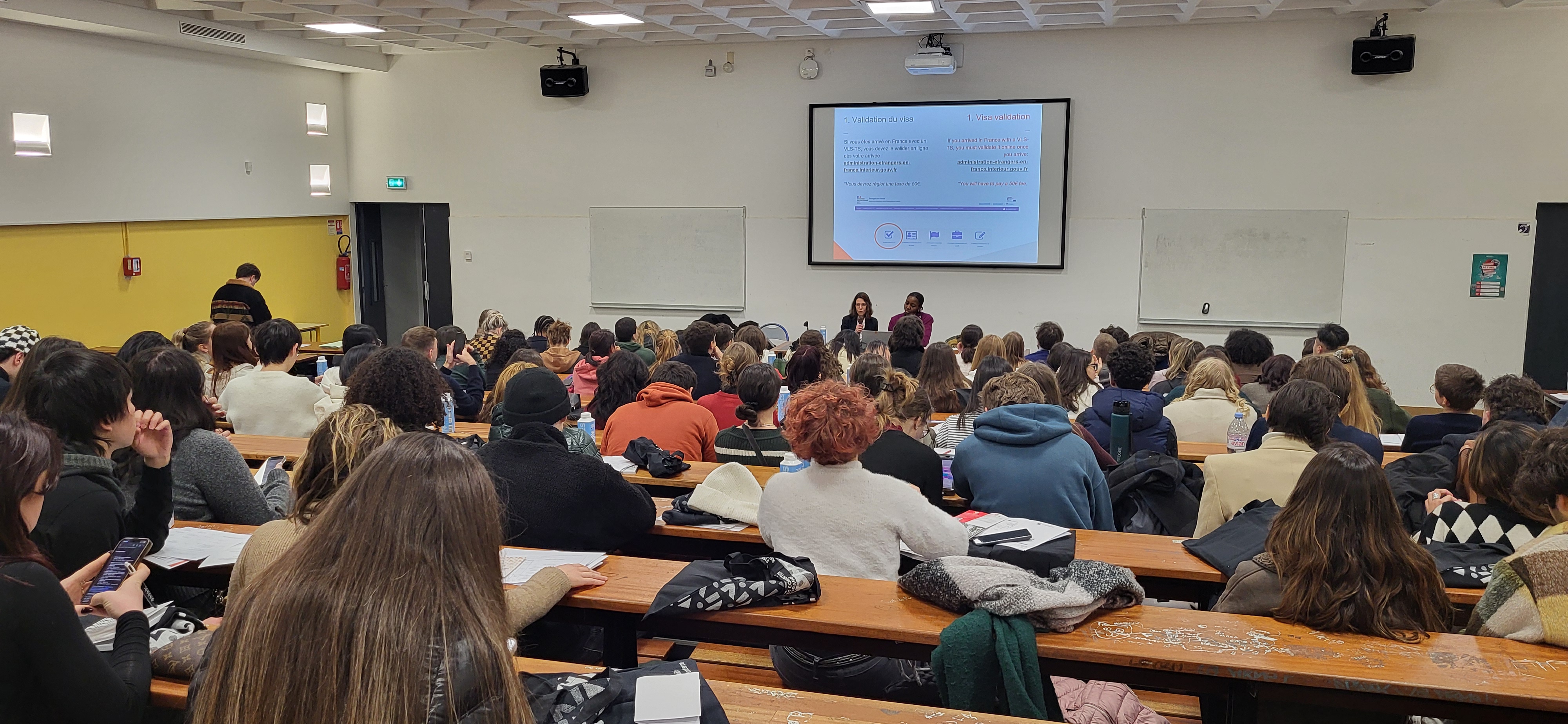 Journée d'accueil étudiants étrangers