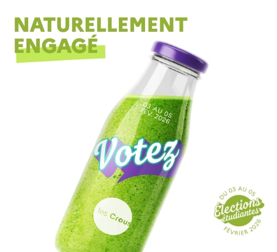 Votez pour vos représentants étudiants au Crous
